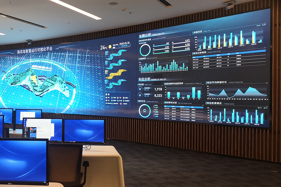 海南?；◢u智慧運(yùn)行可視化平臺(tái)
